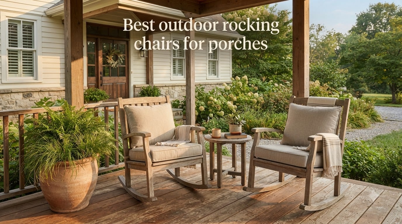 Best outdoor rocking chairs for porches
