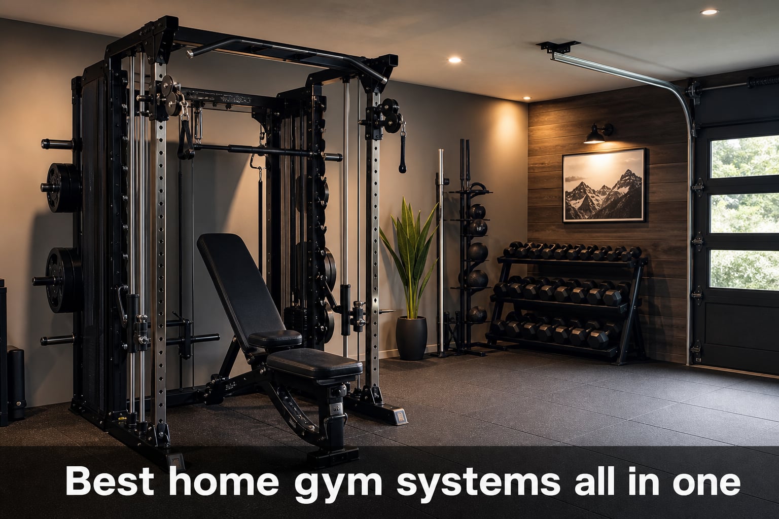 Best home gym systems all in one