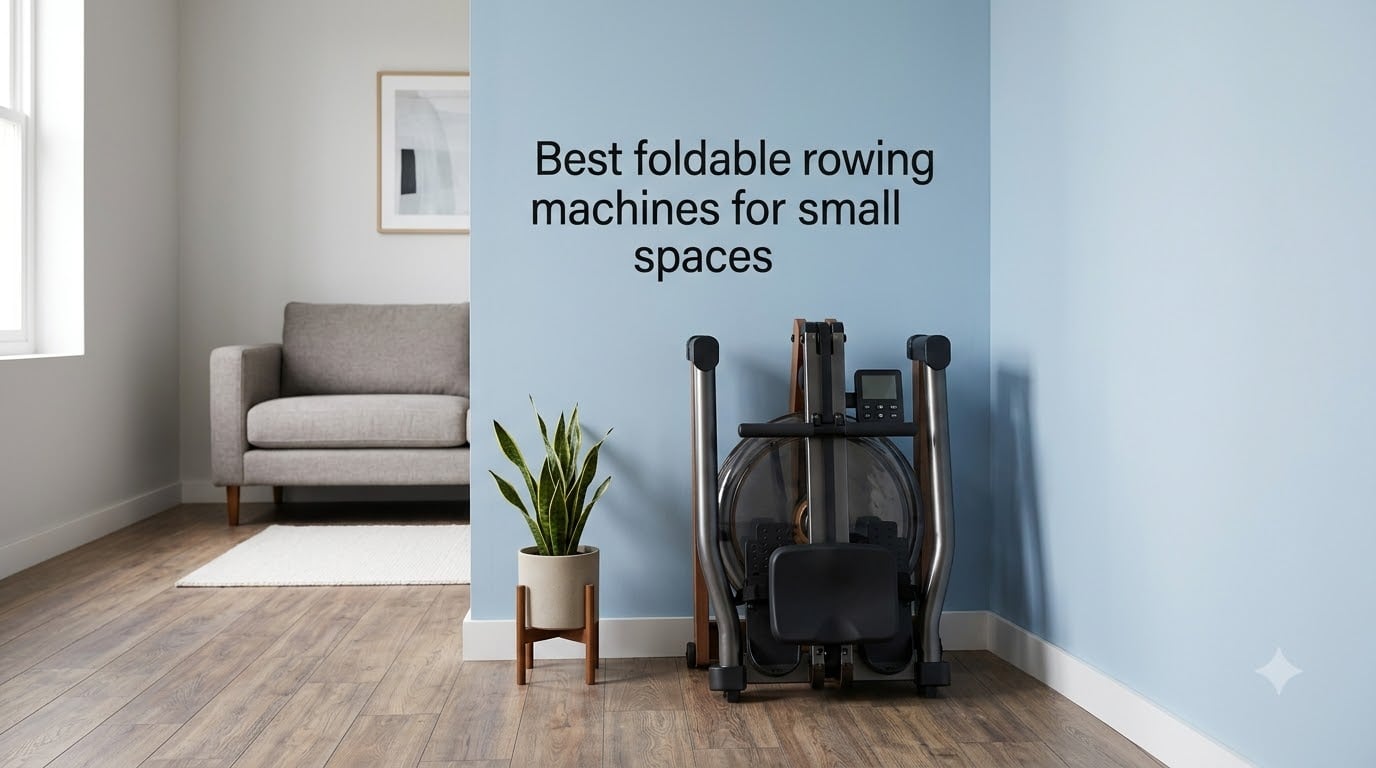 Best foldable rowing machines for small spaces