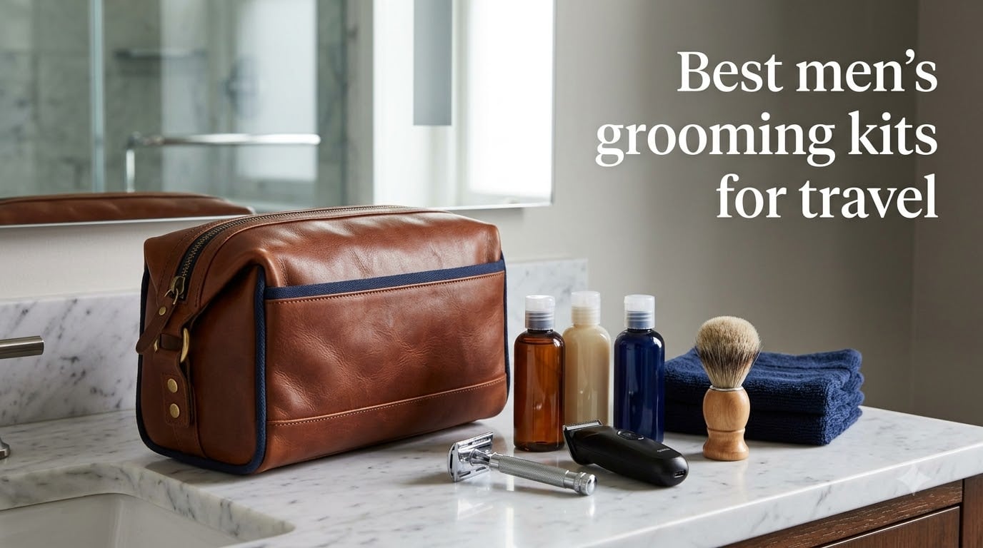 Best men's grooming kits for travel