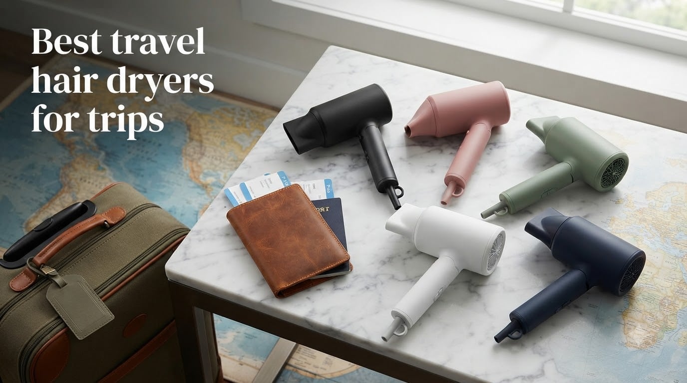 Best travel hair dryers for trips