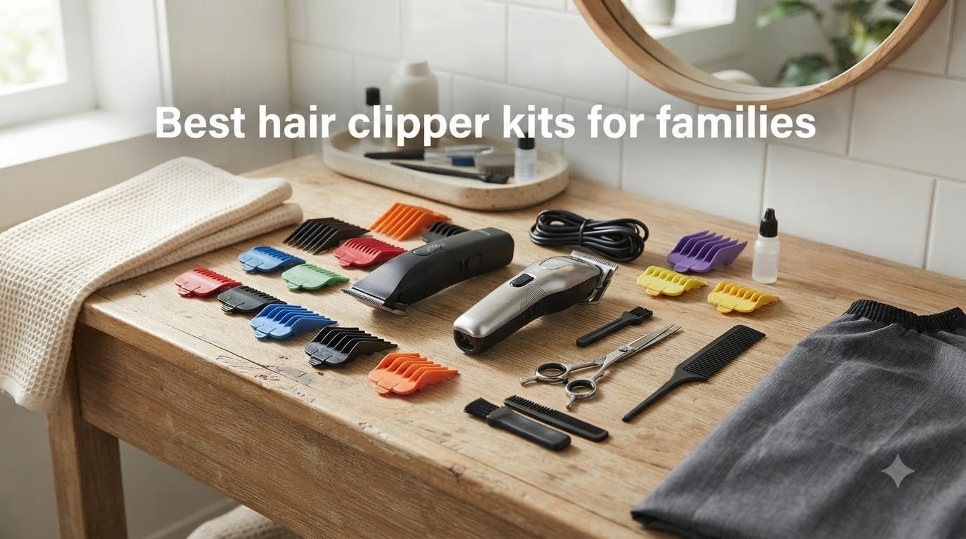 Best hair clipper kits for families