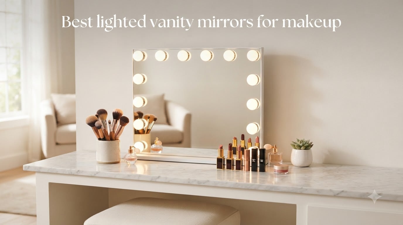 Best lighted vanity mirrors for makeup