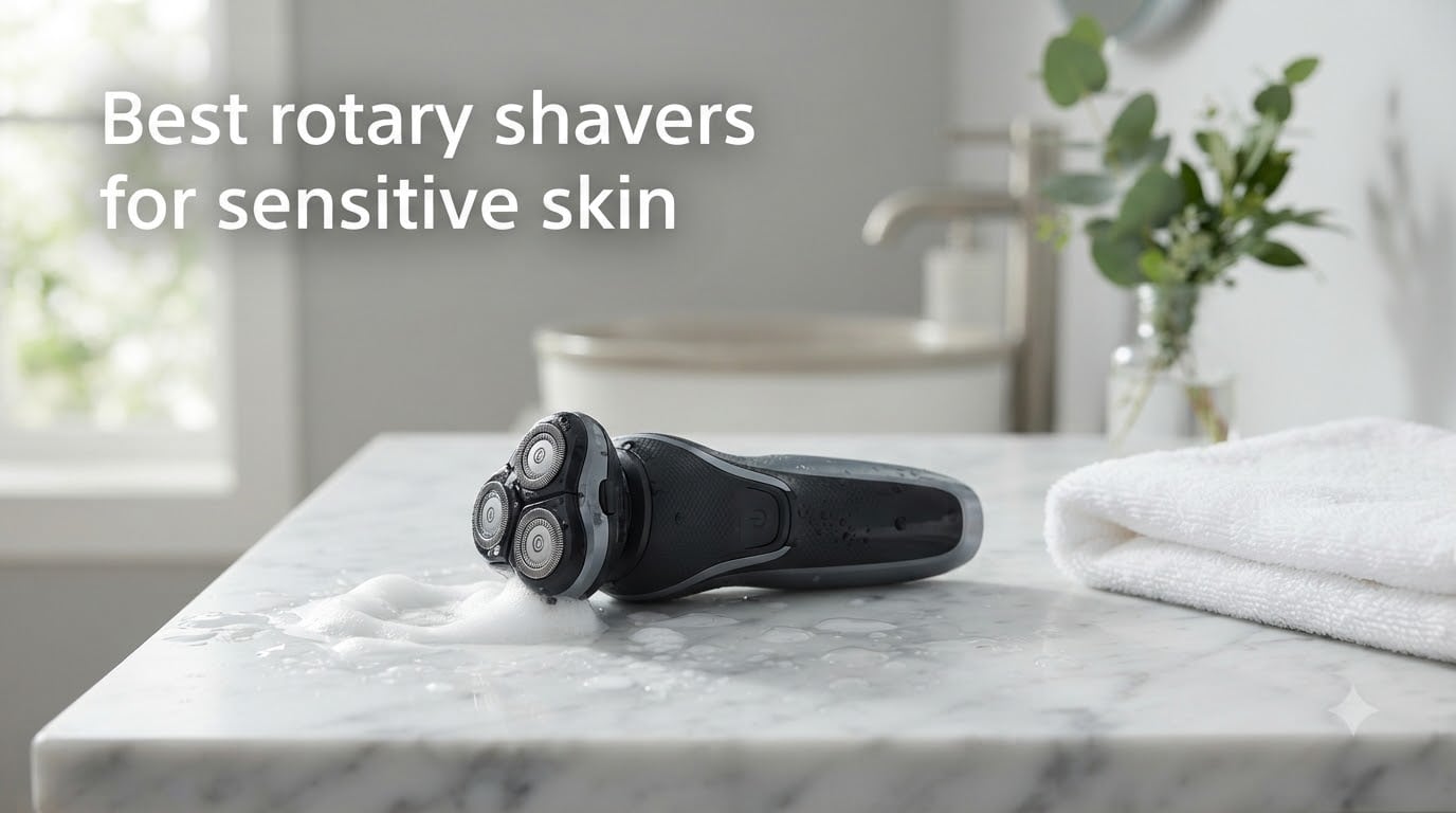 Best rotary shavers for sensitive skin
