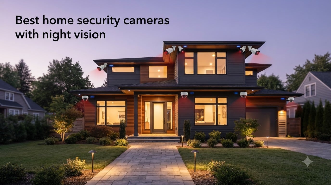 Best home security cameras with night vision