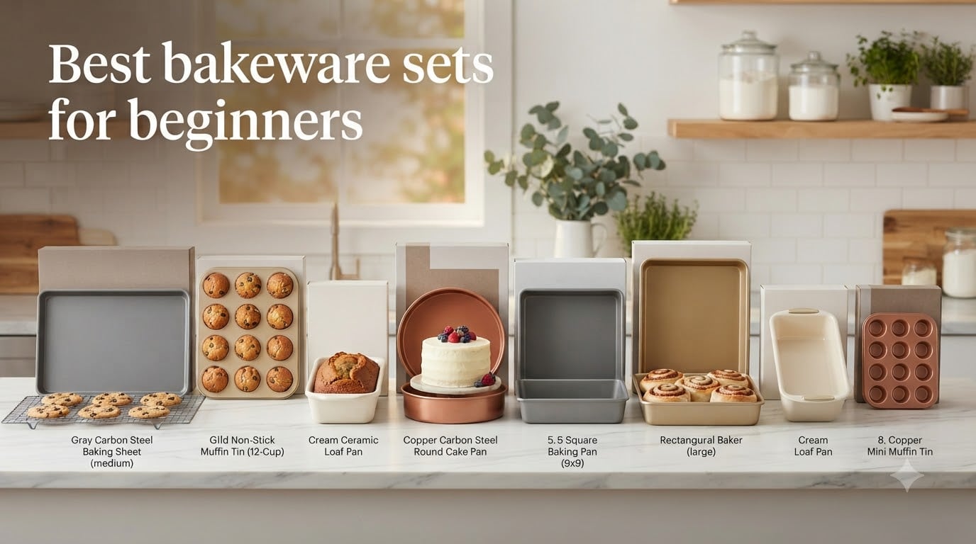 Best bakeware sets for beginners