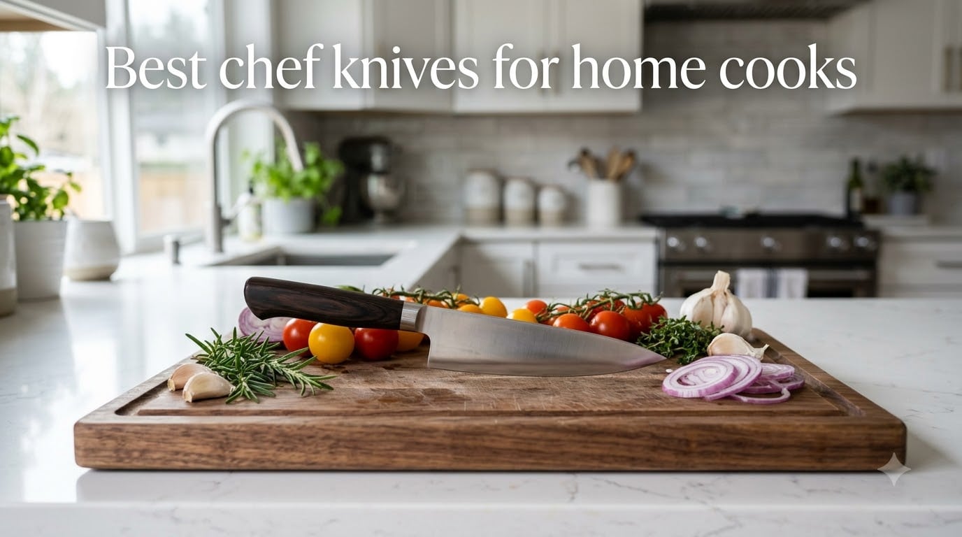 Best chef knives for home cooks