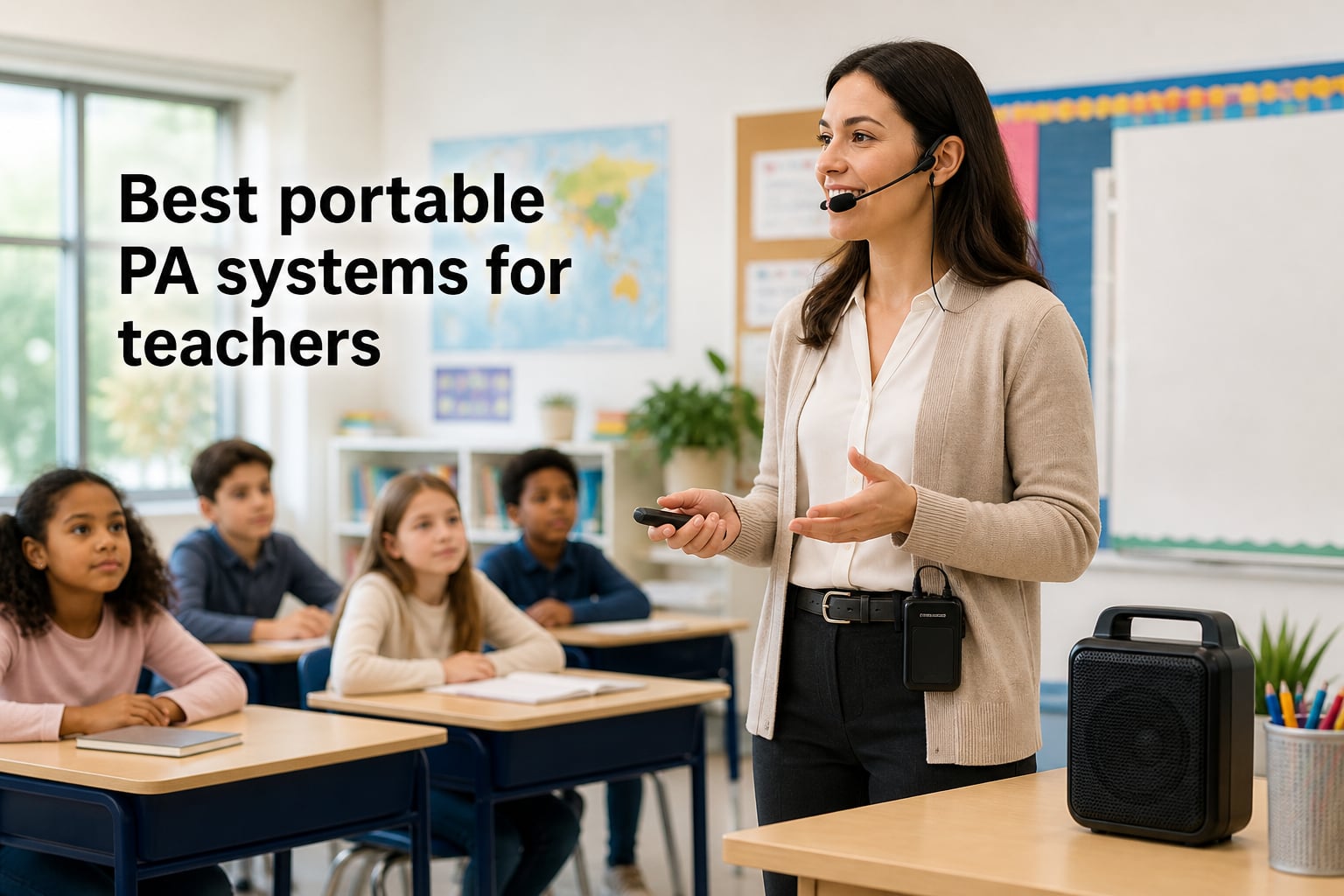 Best portable PA systems for teachers