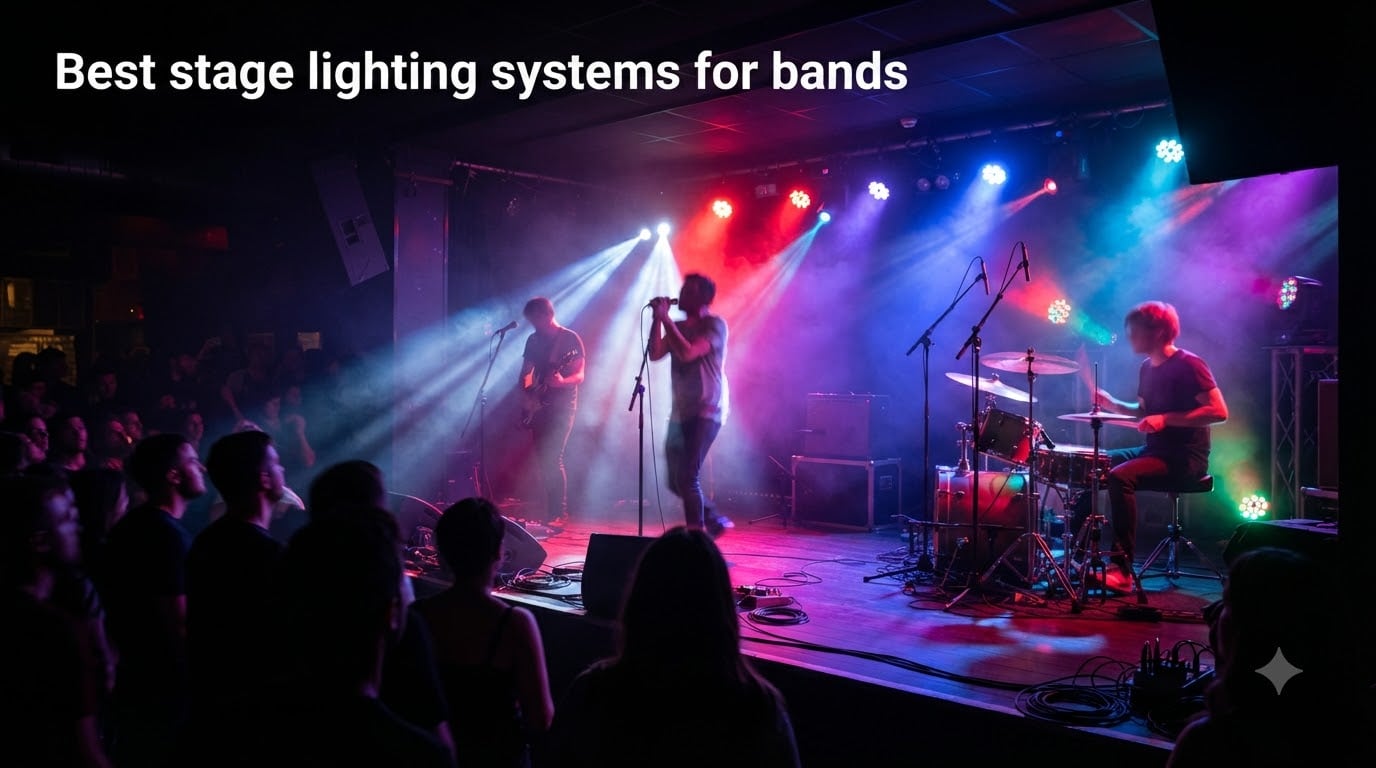 Best stage lighting systems for bands