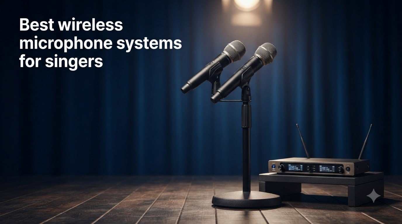 Best wireless microphone systems for singers
