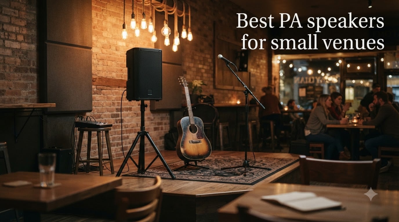 Best PA speakers for small venues