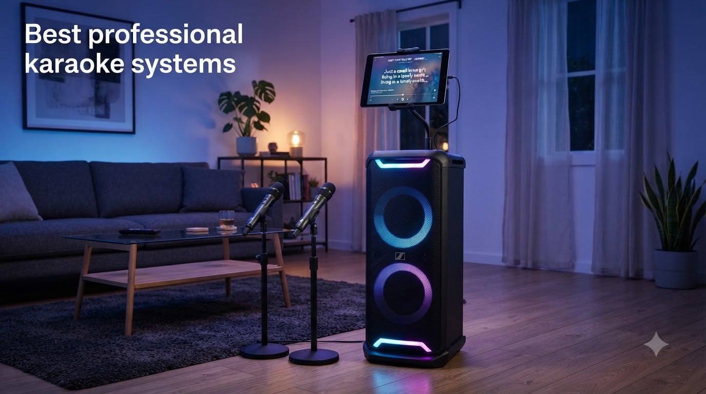 Best professional karaoke systems
