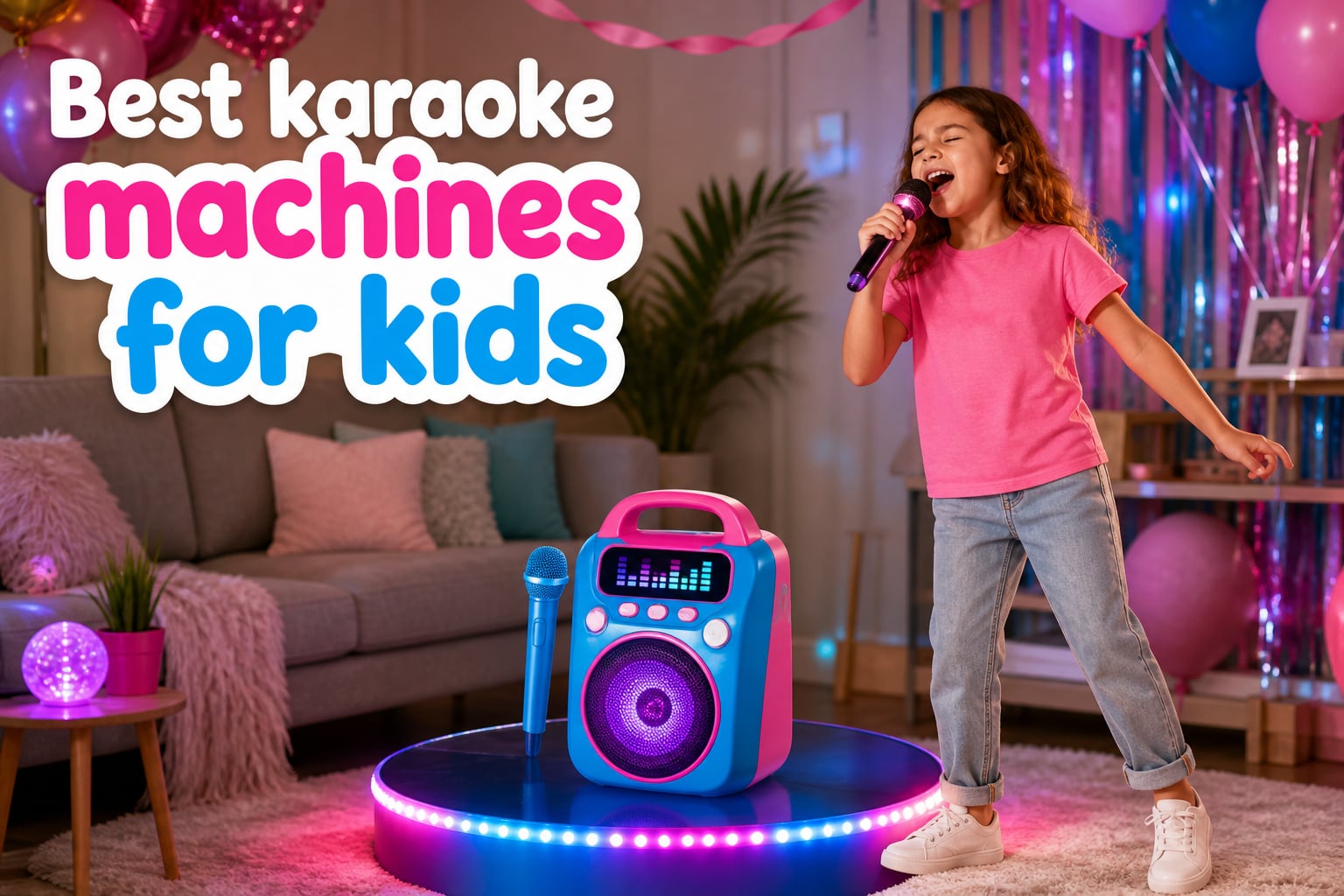 Best karaoke machines for kids