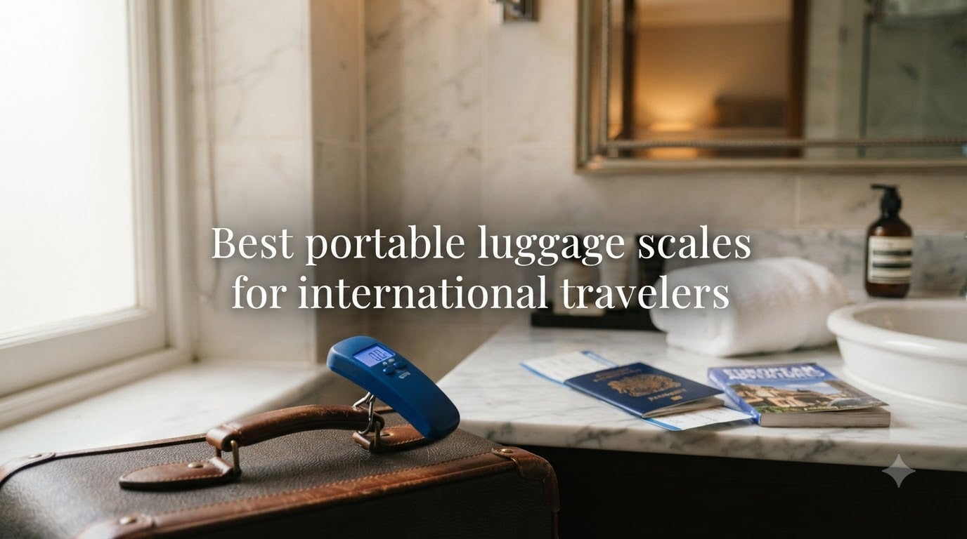 Best portable luggage scales for international travelers