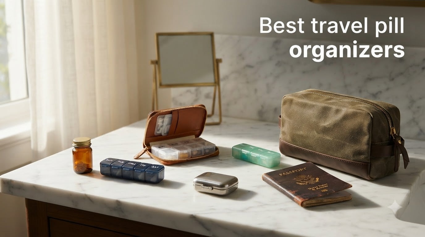 Best travel pill organizers