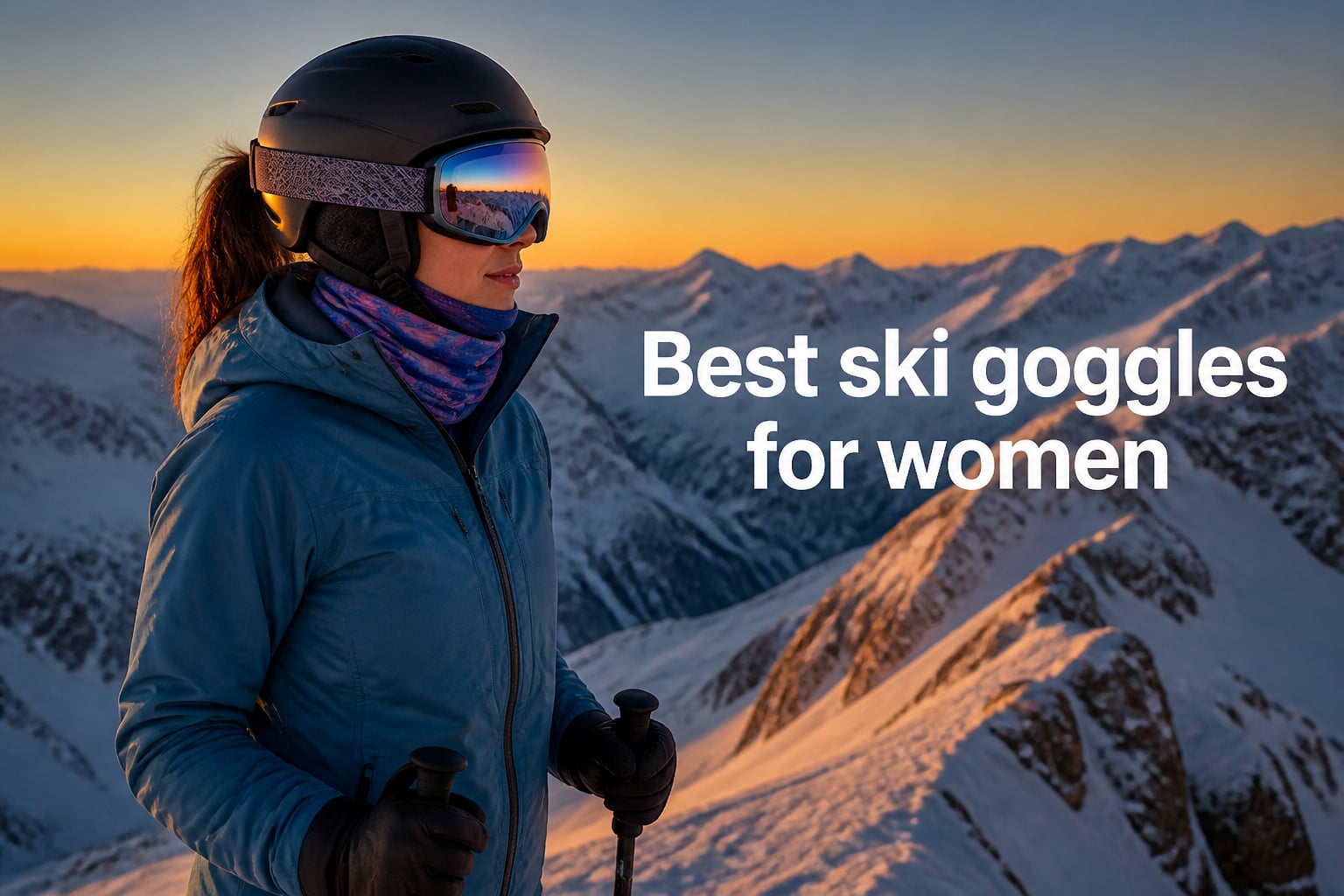 Best ski goggles for women