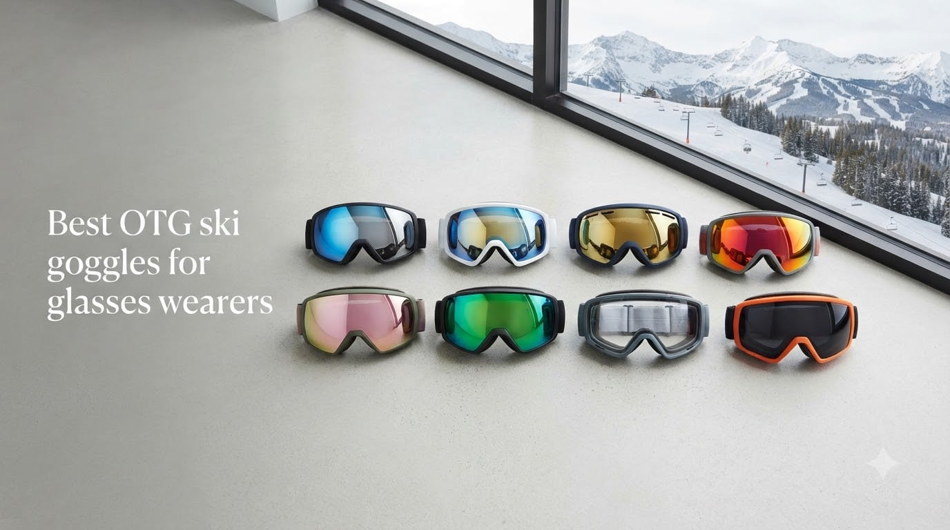 Best OTG ski goggles for glasses wearers