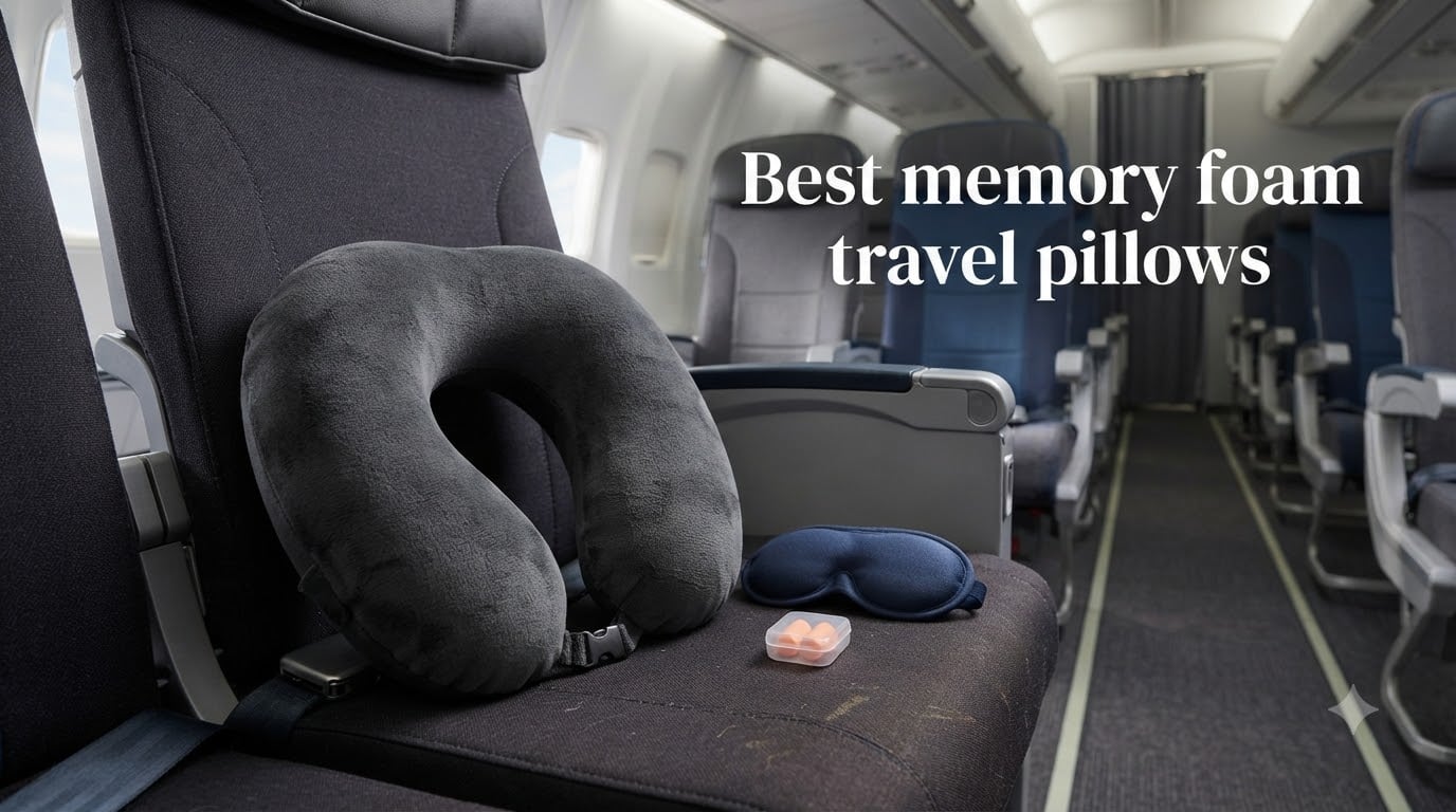 Best memory foam travel pillows
