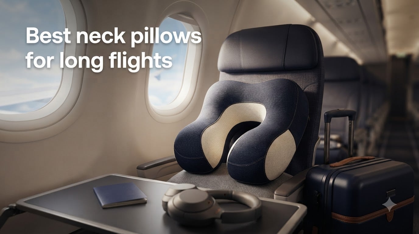 Best neck pillows for long flights