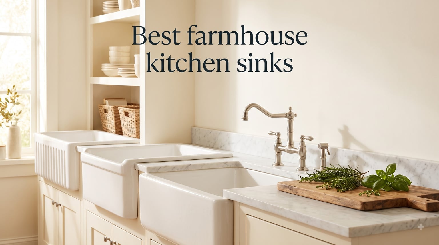 Best farmhouse kitchen sinks