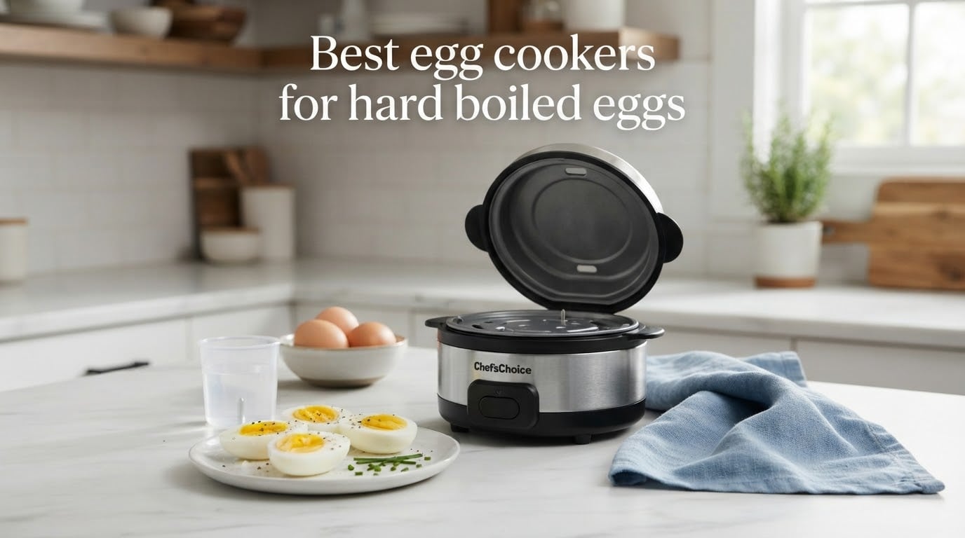 Best egg cookers for hard boiled eggs