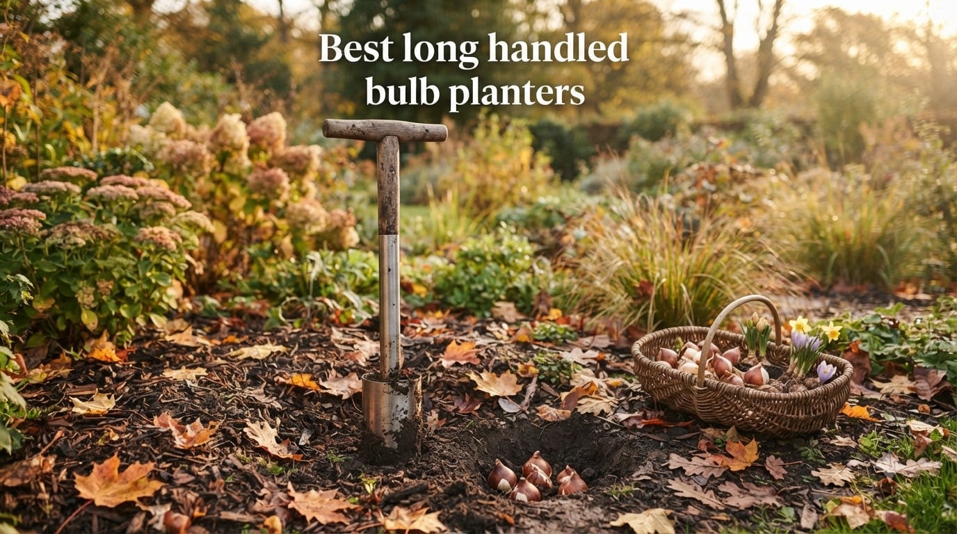 Best long handled bulb planters