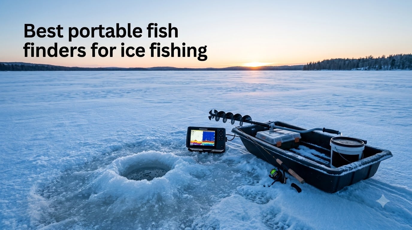 Best portable fish finders for ice fishing