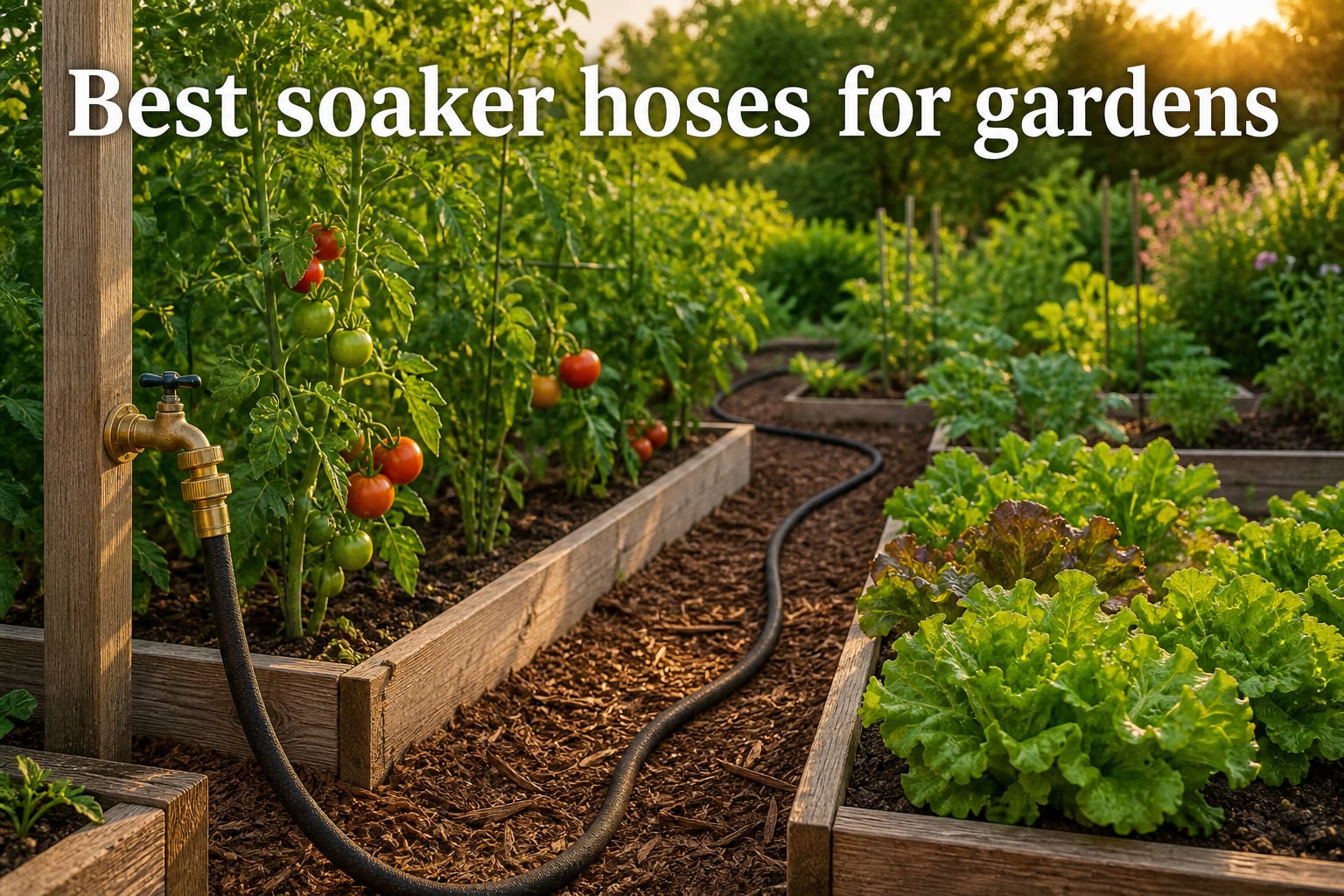 Best soaker hoses for gardens