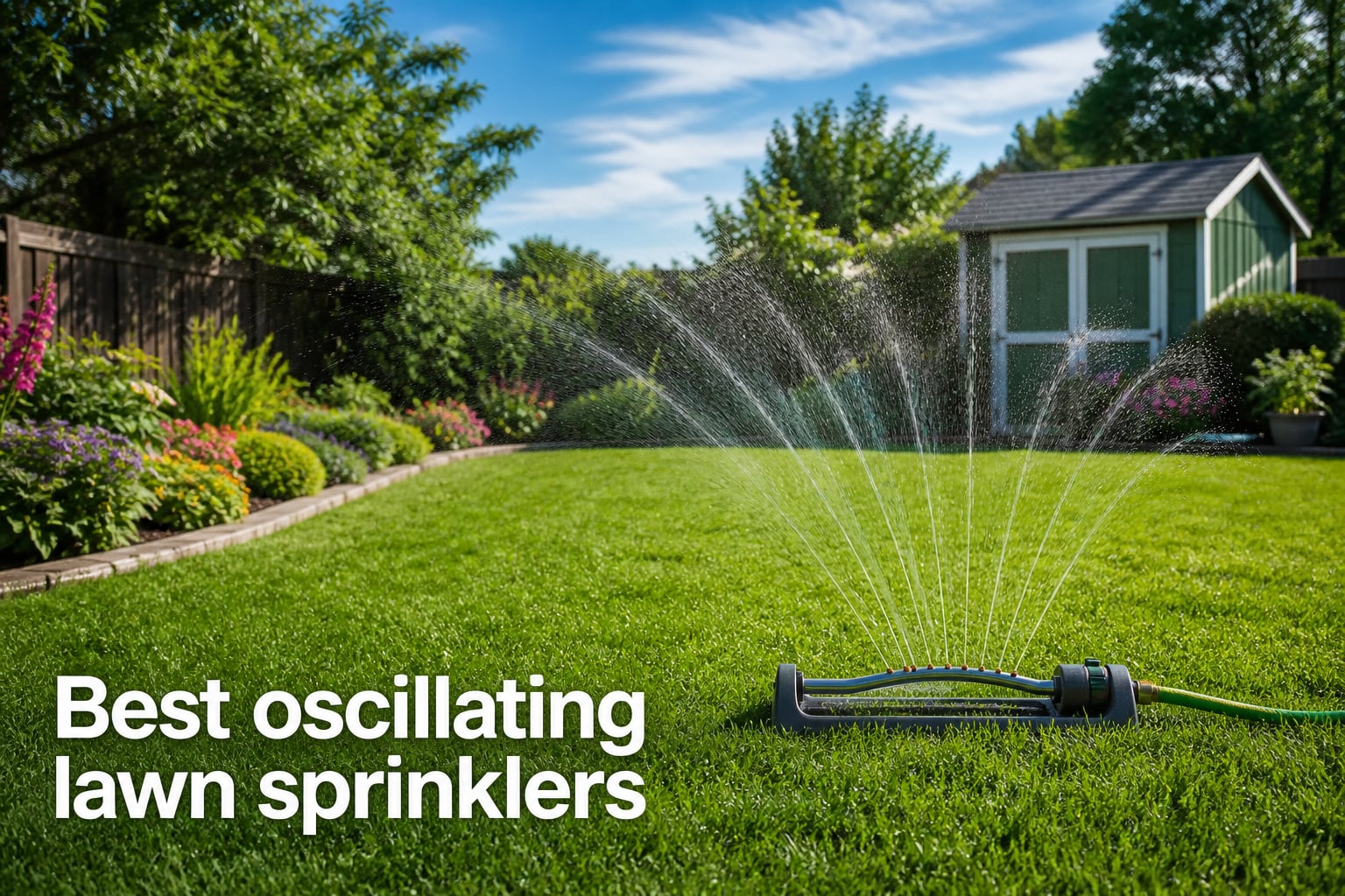 Best oscillating lawn sprinklers