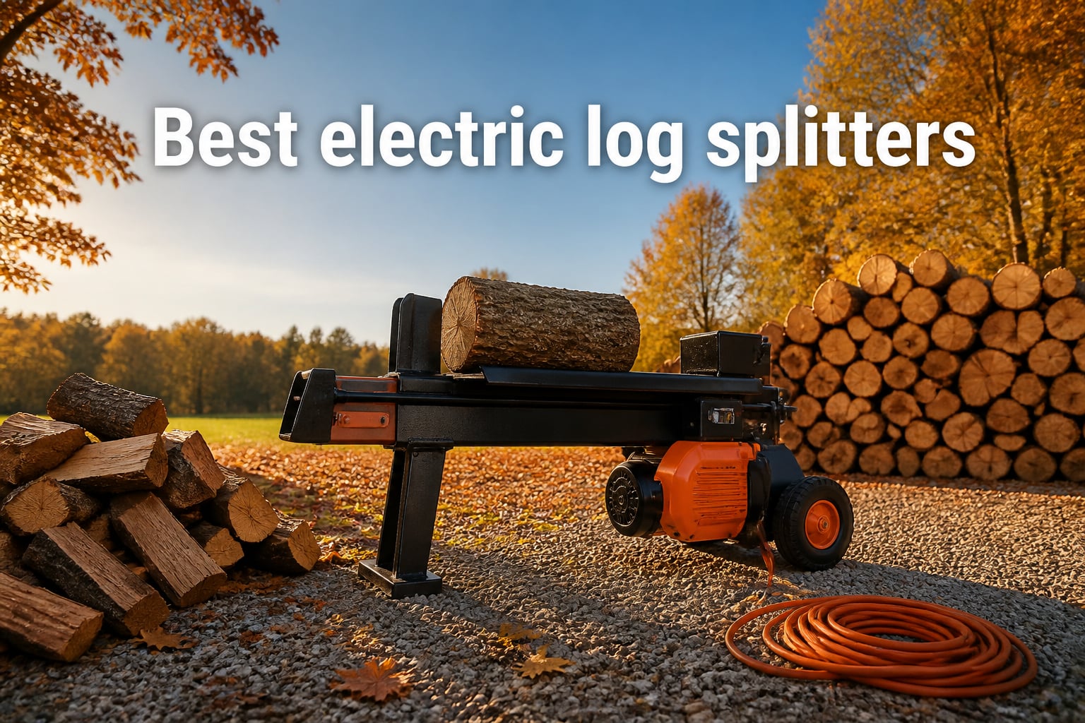 Best electric log splitters
