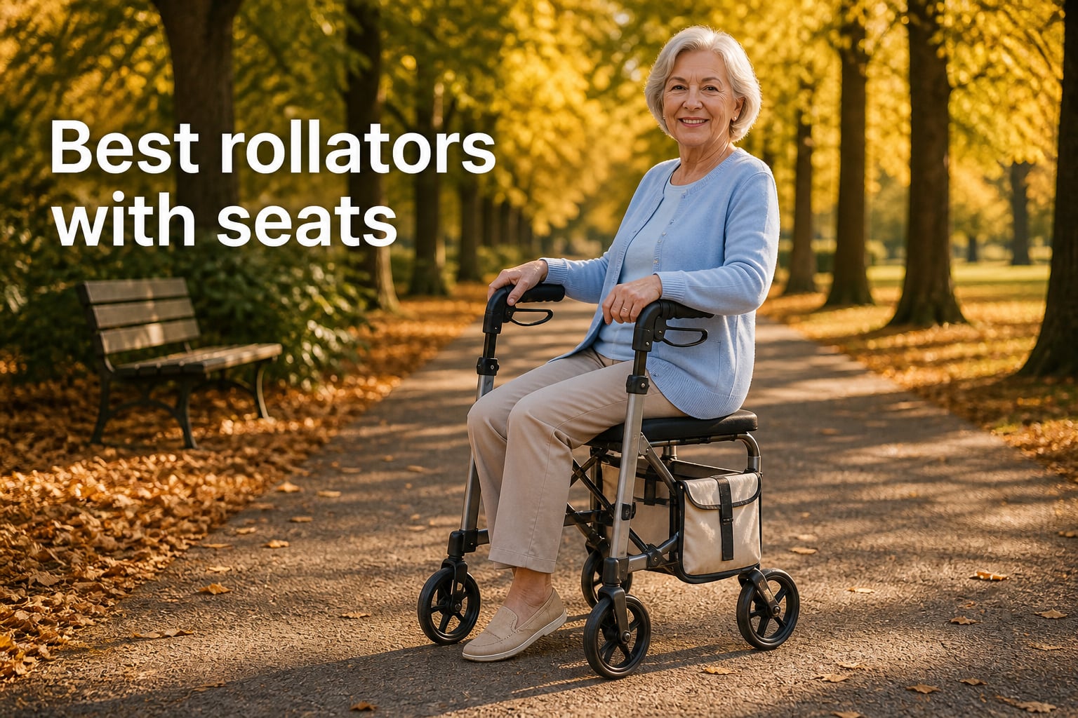 Best rollators with seats