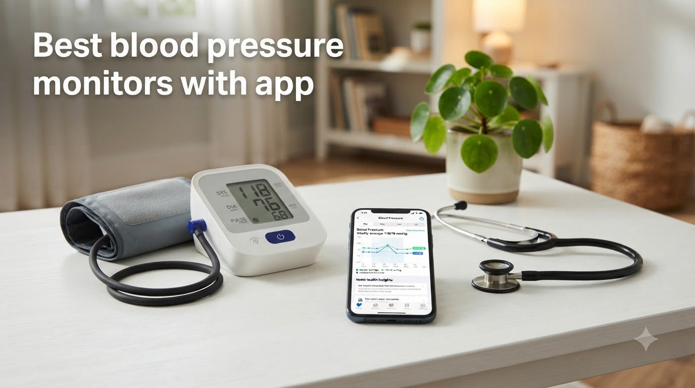 Best blood pressure monitors with app