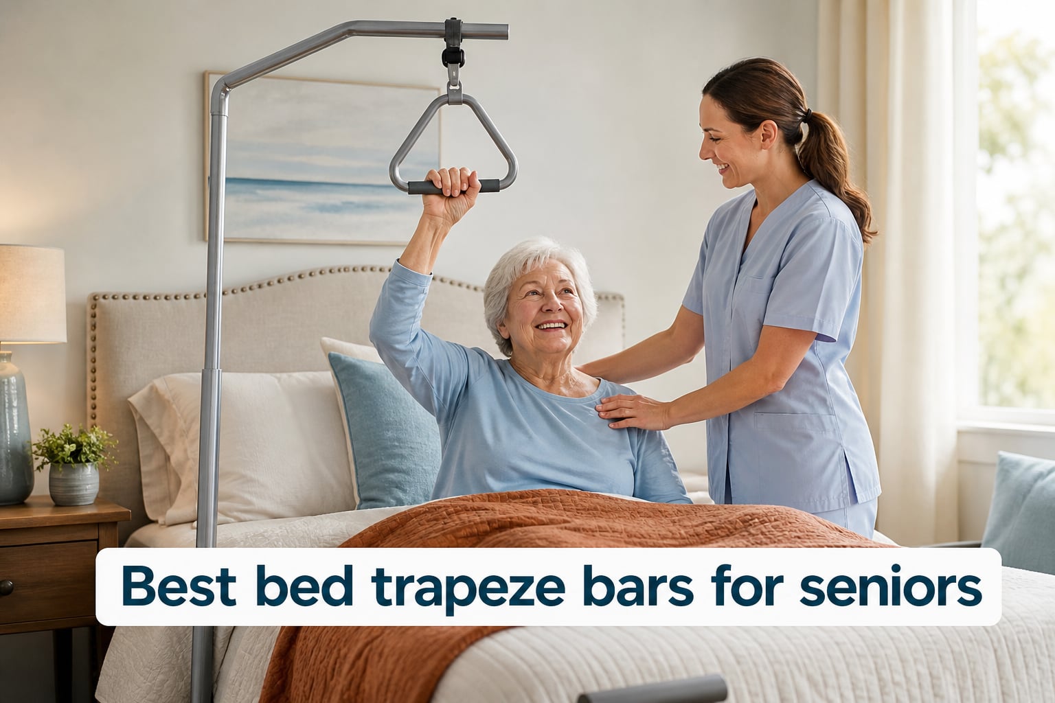 Best bed trapeze bars for seniors