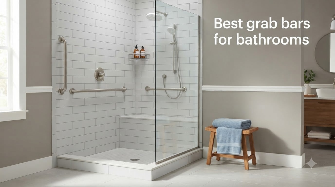 Best grab bars for bathrooms