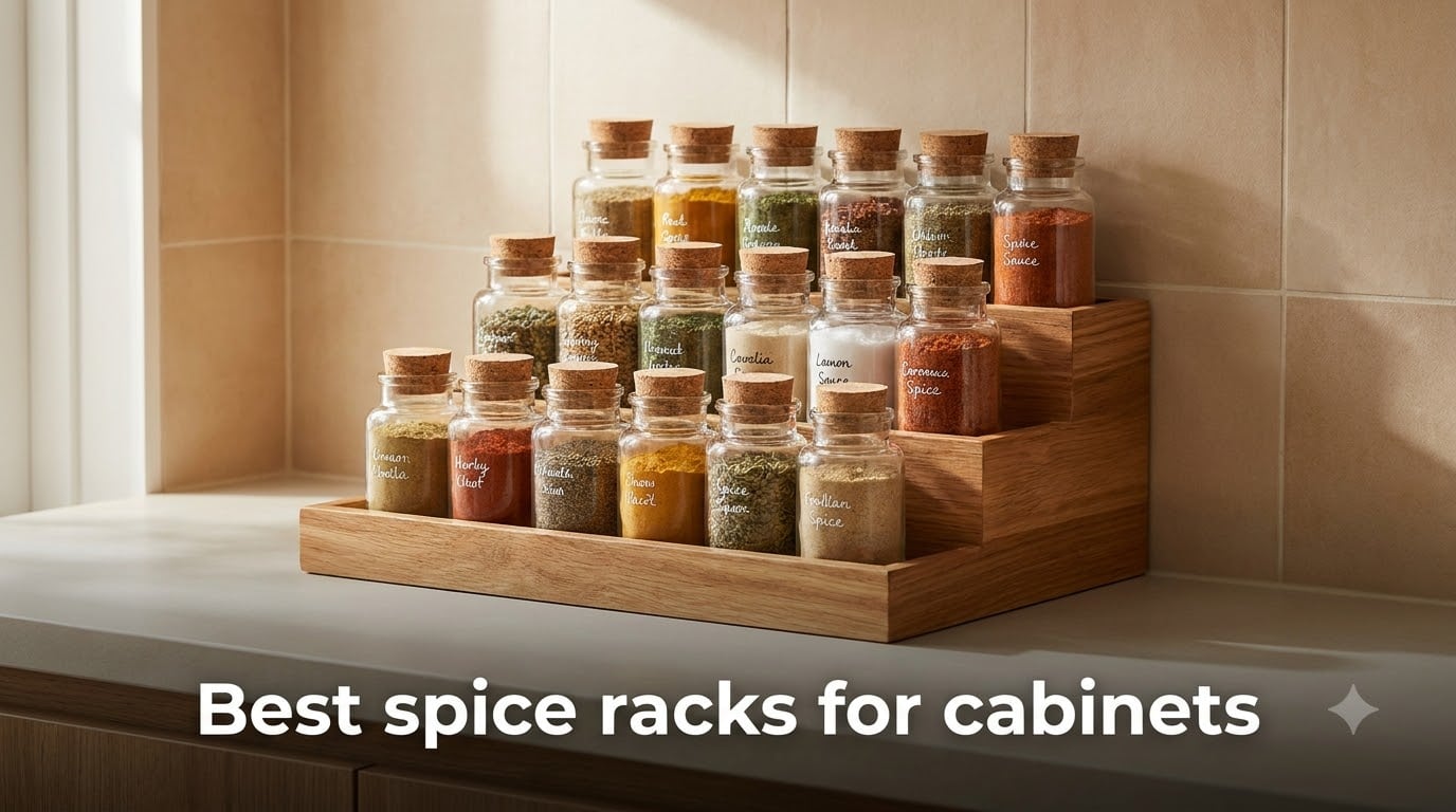 Best spice racks for cabinets