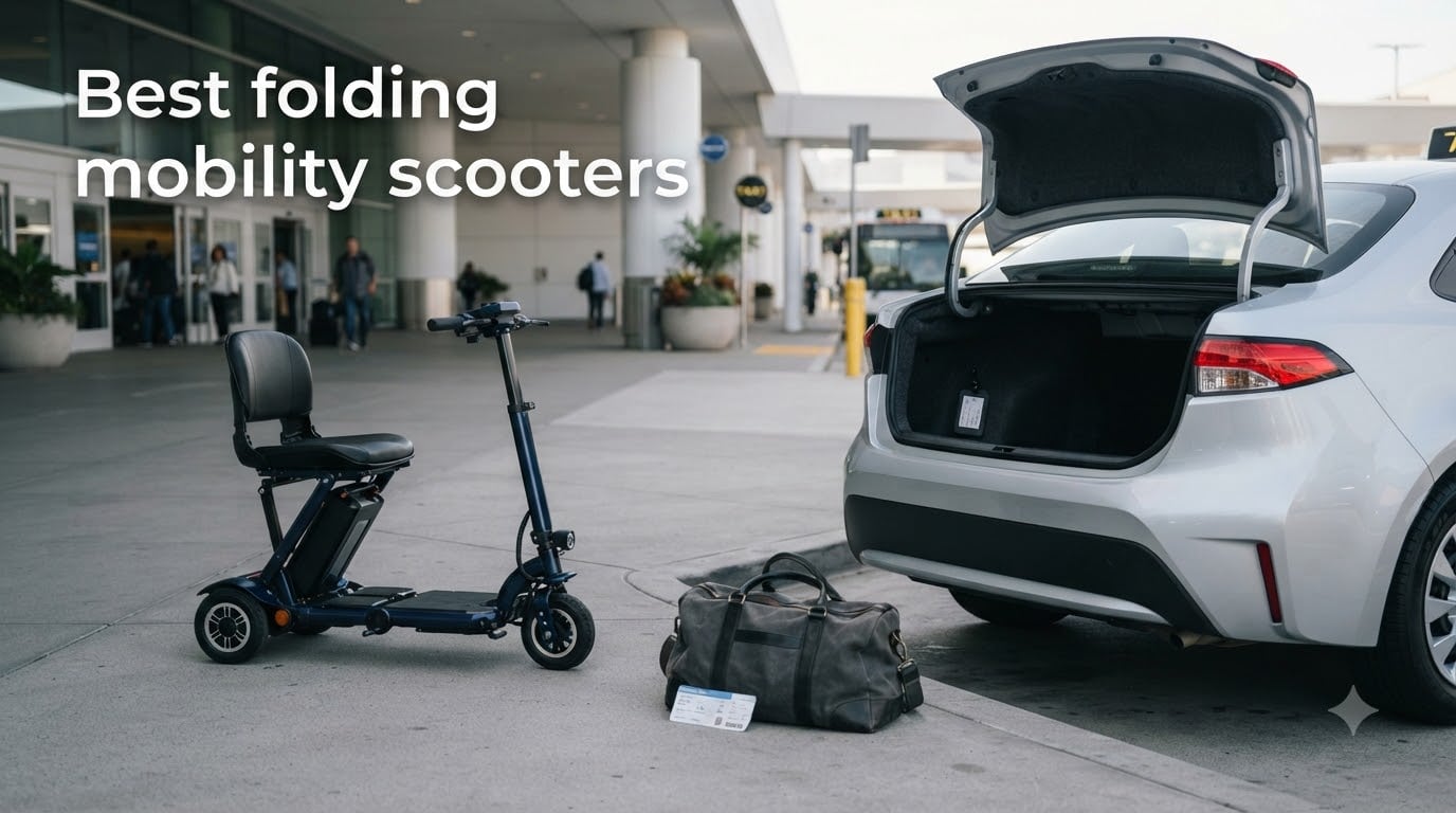 Best folding mobility scooters