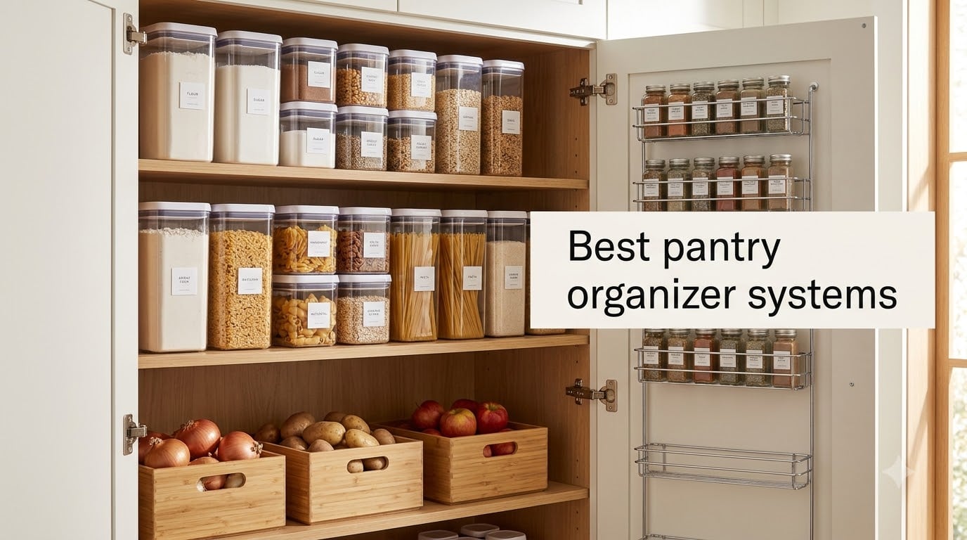 Best pantry organizer systems