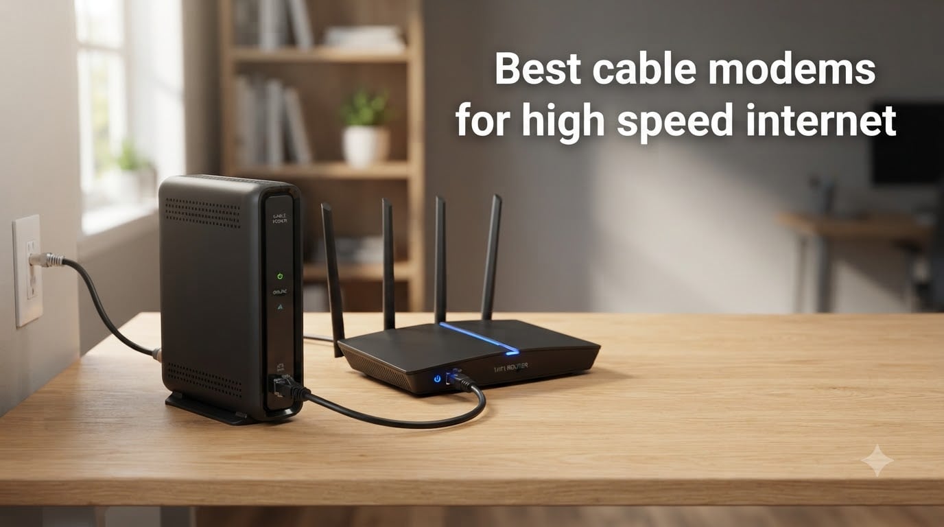 Best cable modems for high speed internet