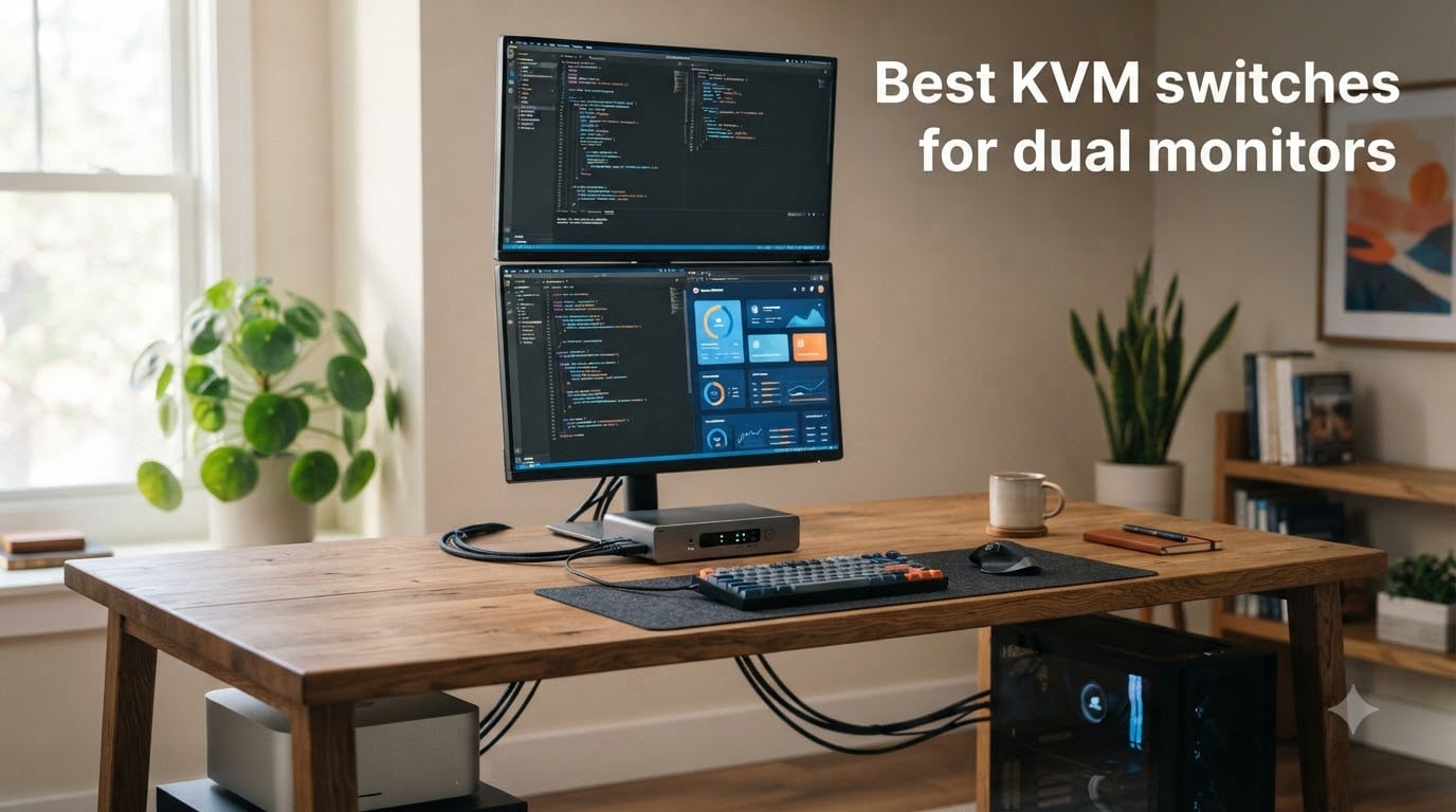 Best KVM switches for dual monitors