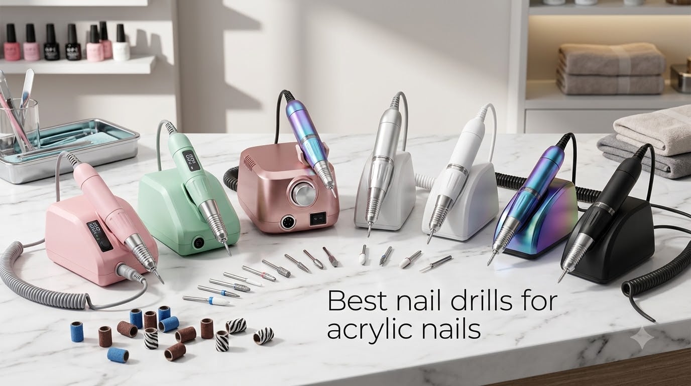 Best nail drills for acrylic nails