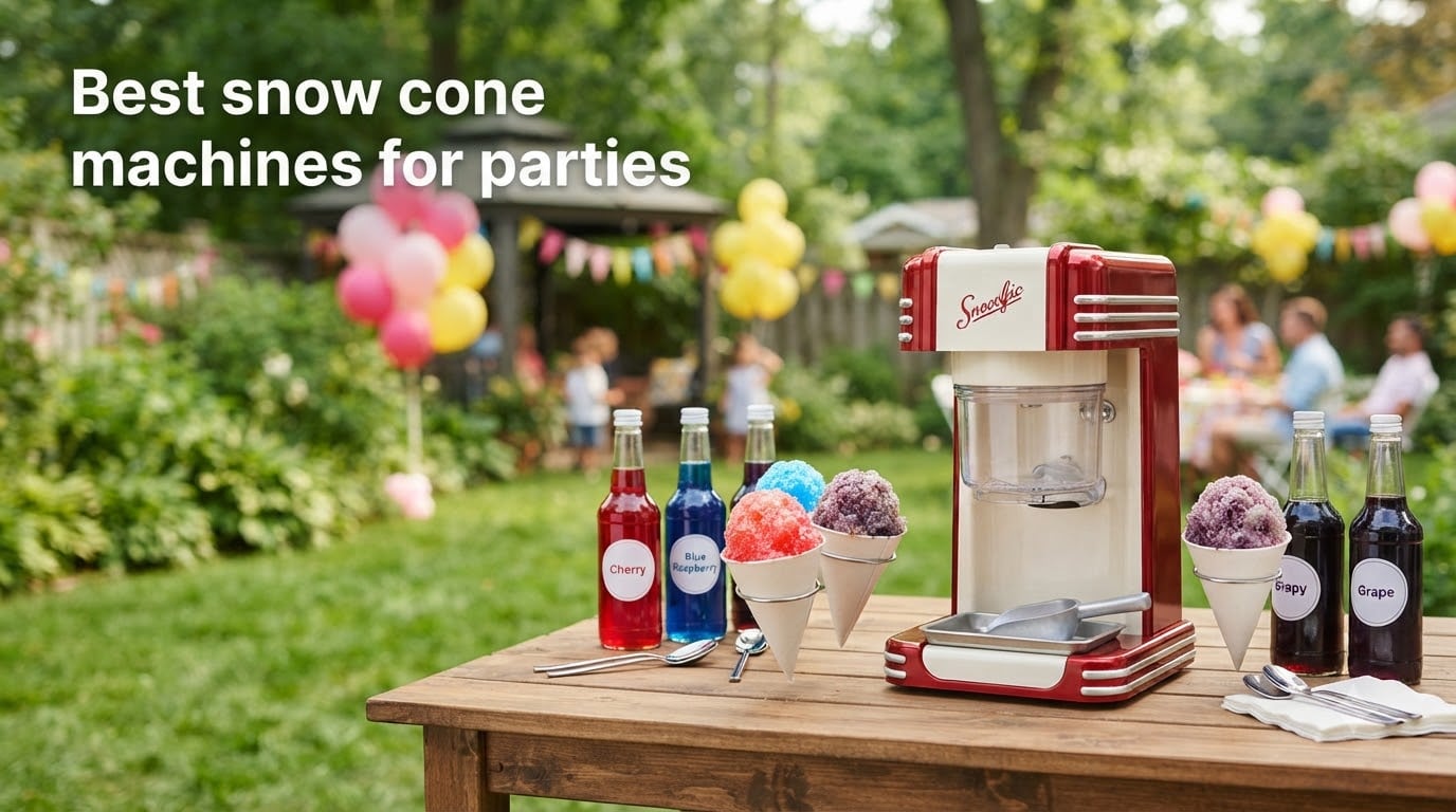 Best snow cone machines for parties