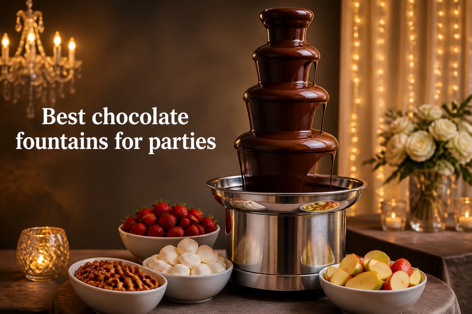 Best chocolate fountains for parties