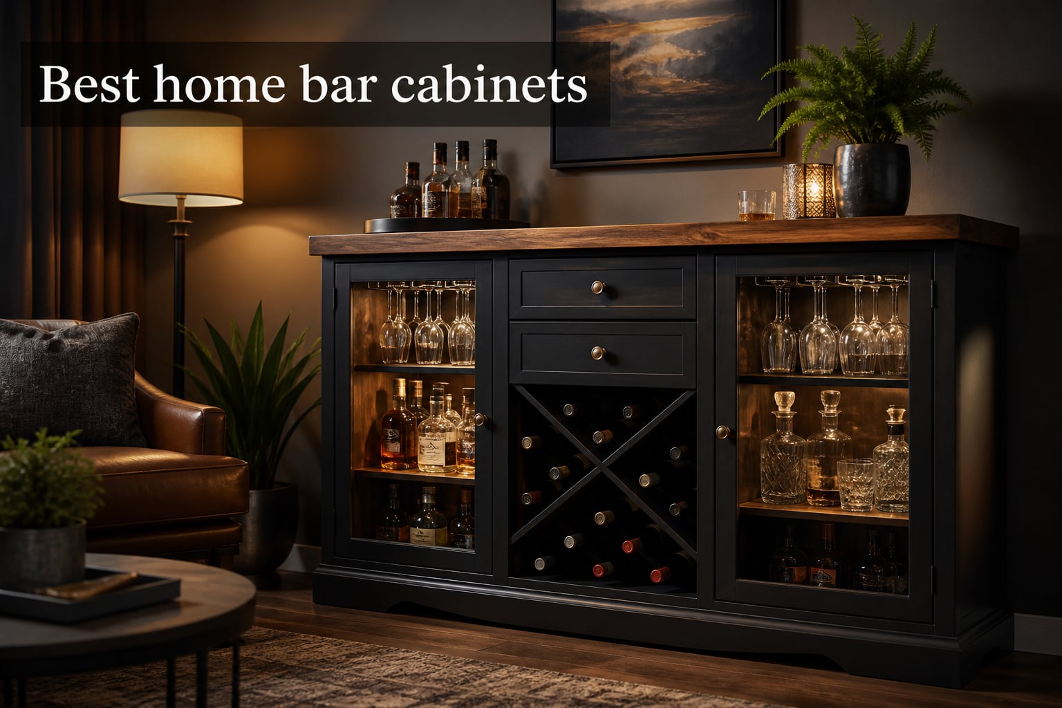 Best home bar cabinets