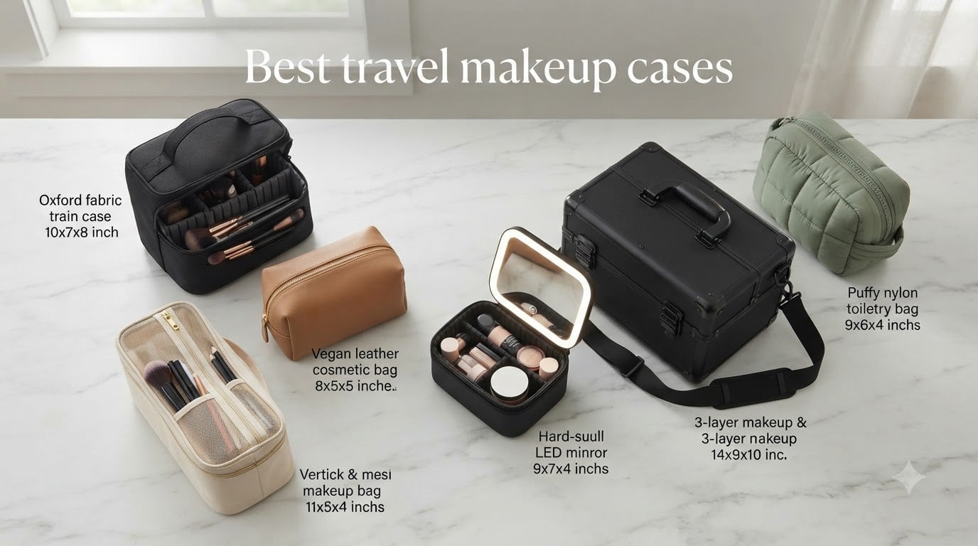 Best travel makeup cases