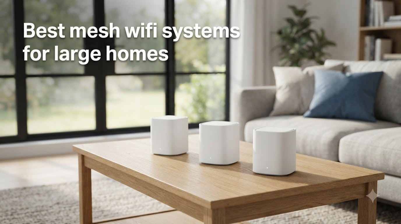Best mesh wifi systems for large homes