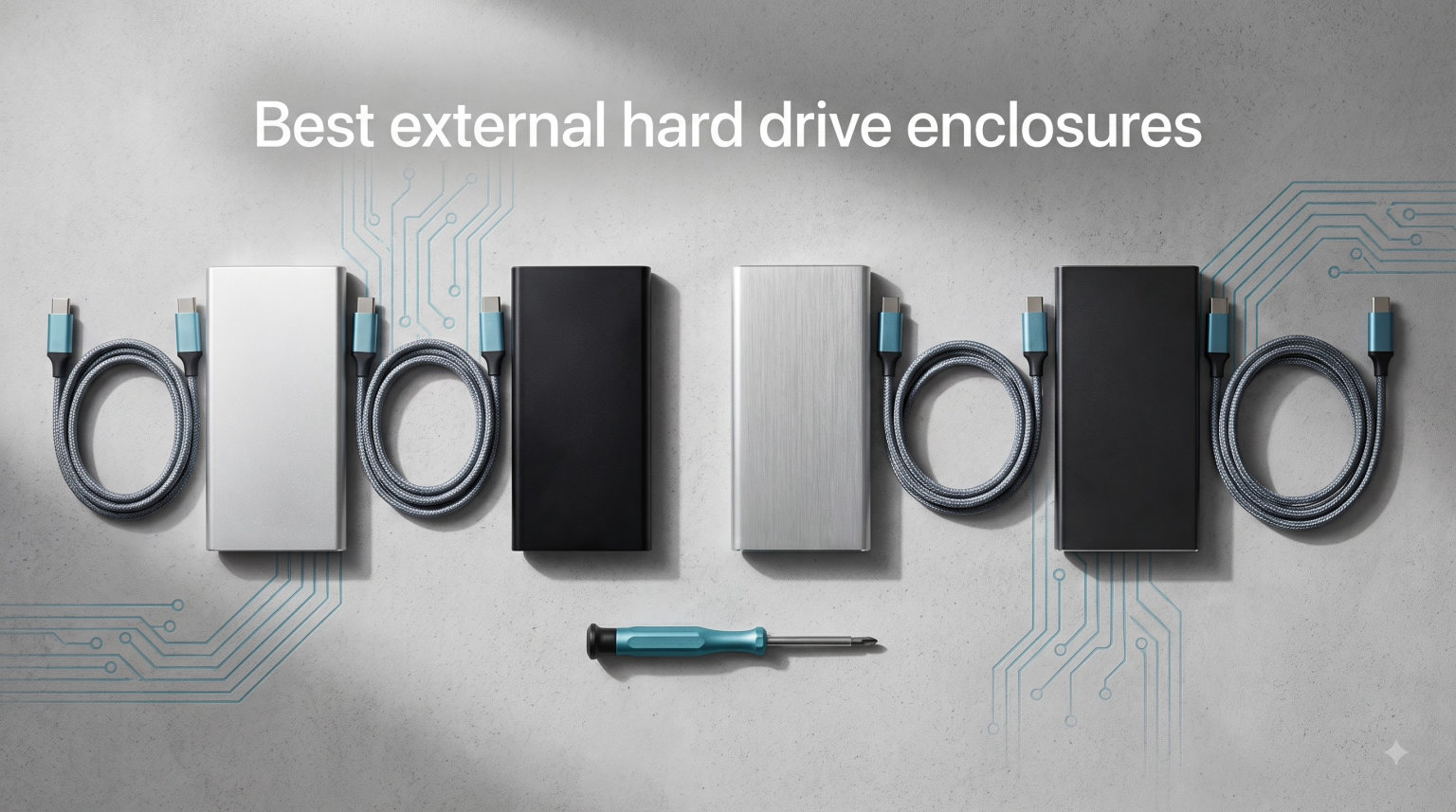 Best external hard drive enclosures