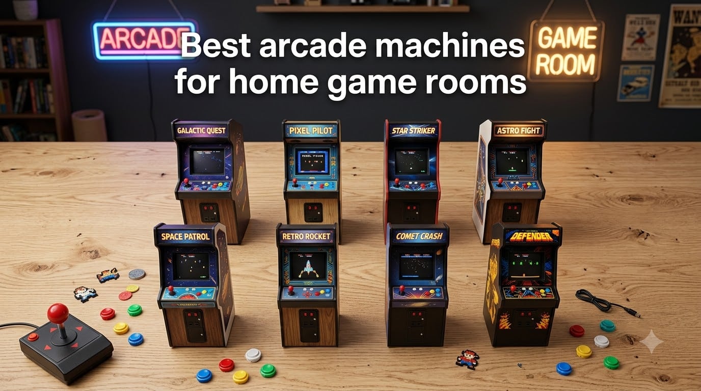 Best arcade machines for home game rooms