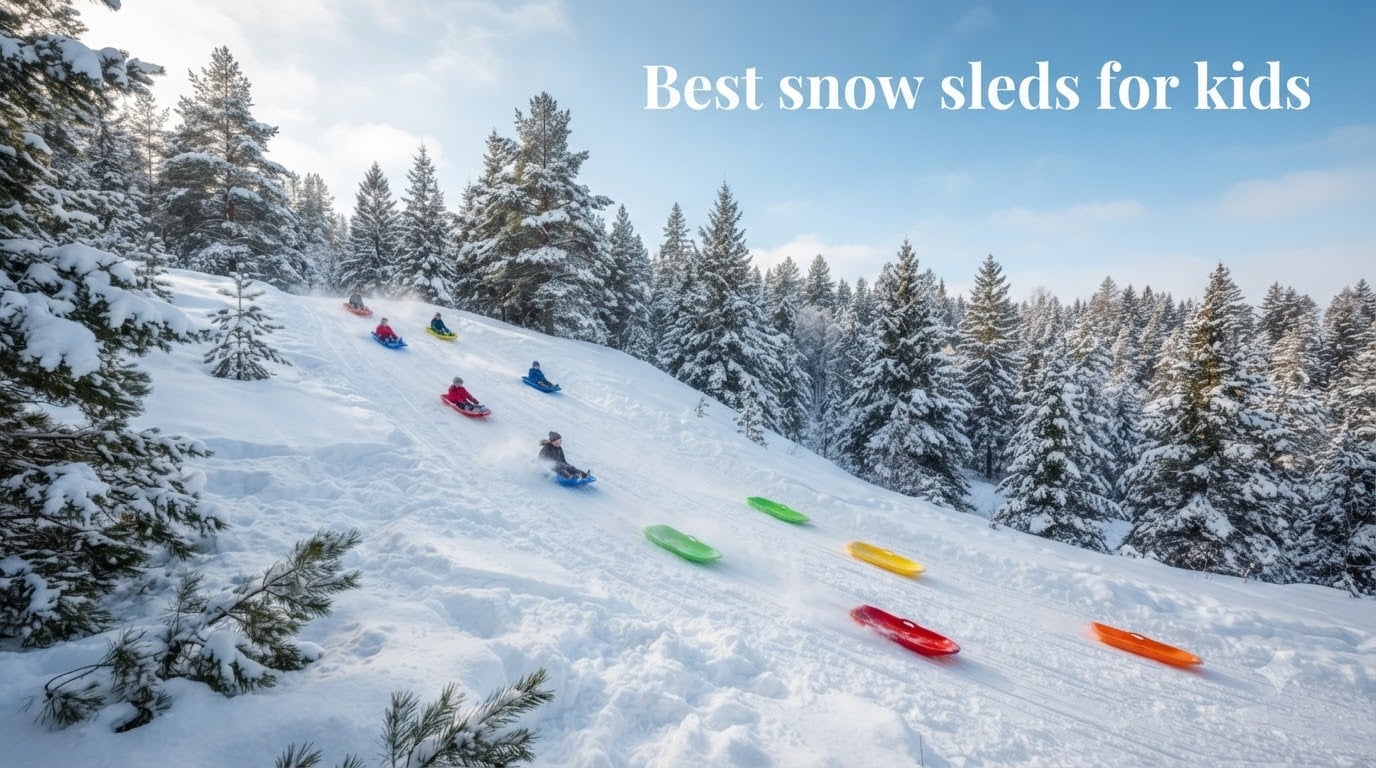 Best snow sleds for kids