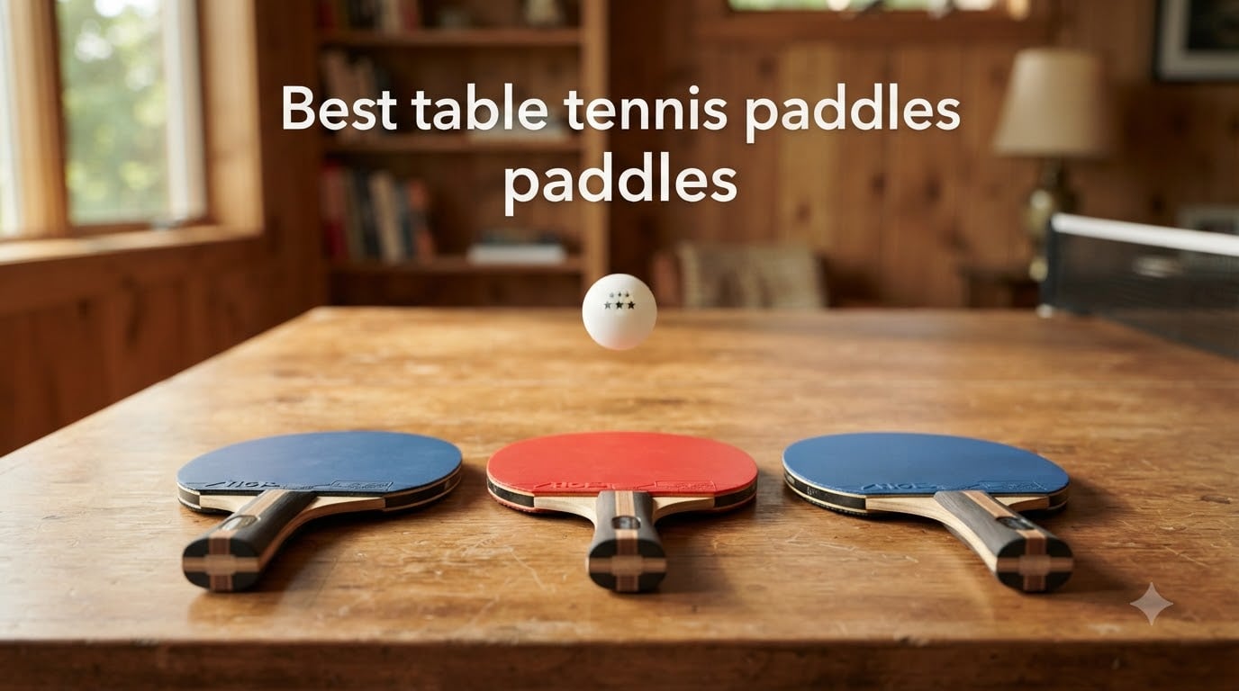 Best table tennis paddles