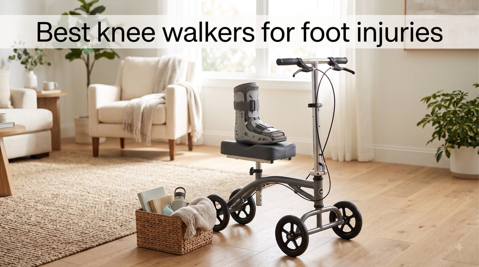 Best knee walkers for foot injuries
